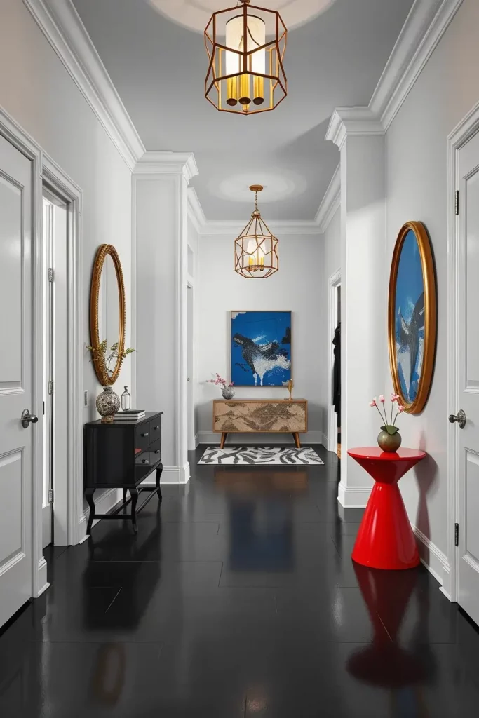 Unusual Designer Hallways: 66 Bold Ideas to Redefine Transitional Spaces