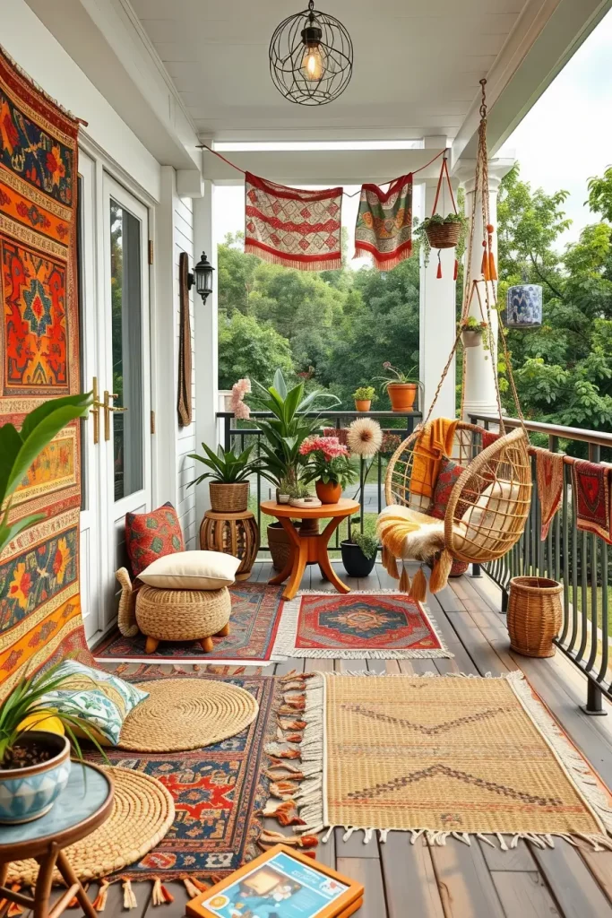 61 Bohemian Balcony Decor Ideas to Transform Your Outdoor Space into a Relaxing Oasis