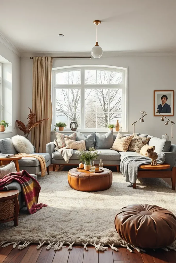 Nordic Nesting: 65 Scandinavian Living Room Ideas That Whisper Peace and Power