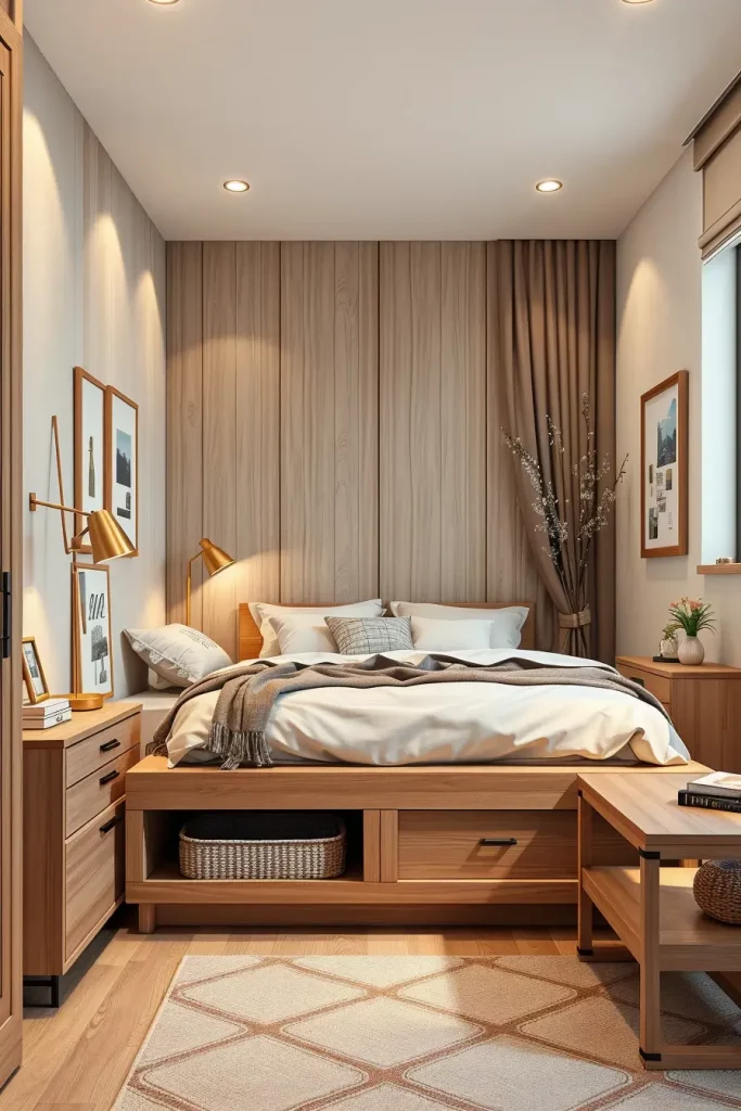 The Puzzle of Comfort: 58 Ingenious Small Bedroom Layouts You Haven’t Seen