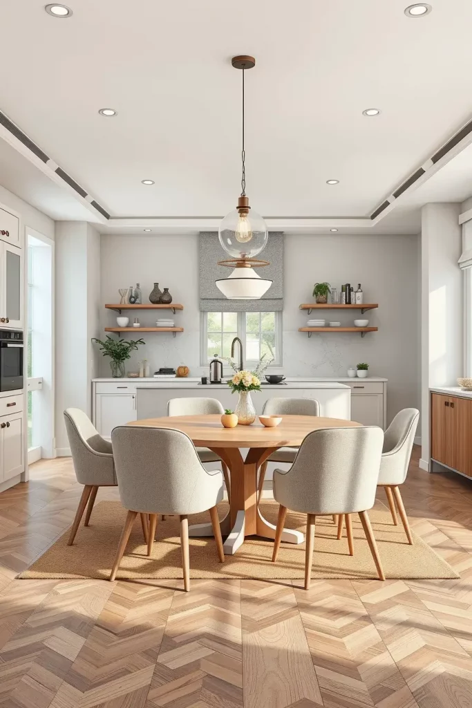 62 Oval Dining Tables in the Kitchen: Elegant and Space-Saving Ideas