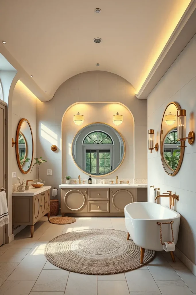 64 Architectural Curves Bathroom Ideas That Redefine Modern Design