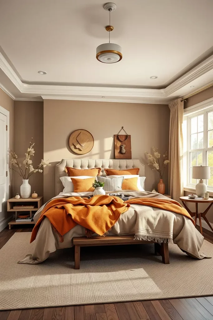 66 Earthy Tones in Bedroom Design for a Naturally Stylish Retreat
