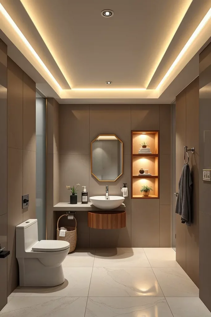 58 Minimalist Small Bathroom Decor Ideas for a Clean and Elegant Look
