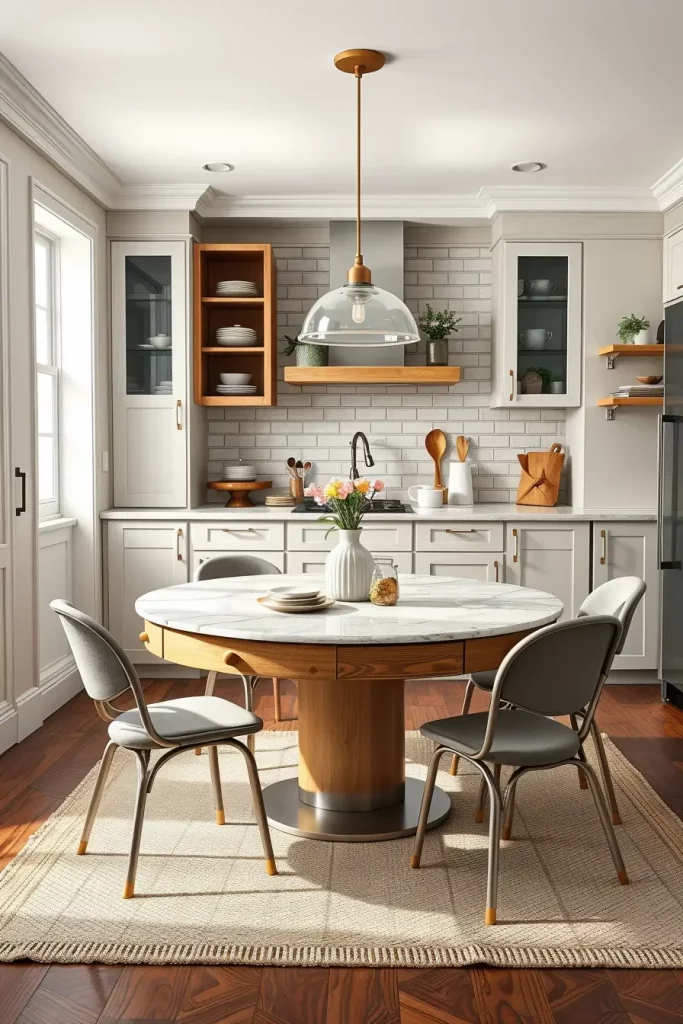 62 Oval Dining Tables in the Kitchen: Elegant and Space-Saving Ideas