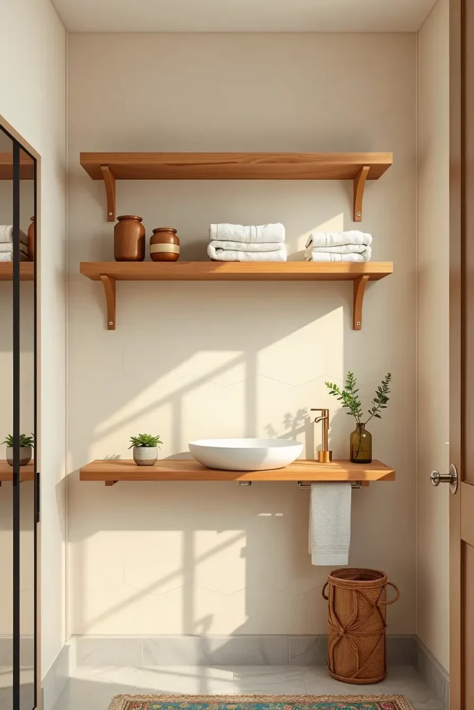 57 Japandi-Style Bathroom Ideas to Inspire a Calm and Minimalist Retreat