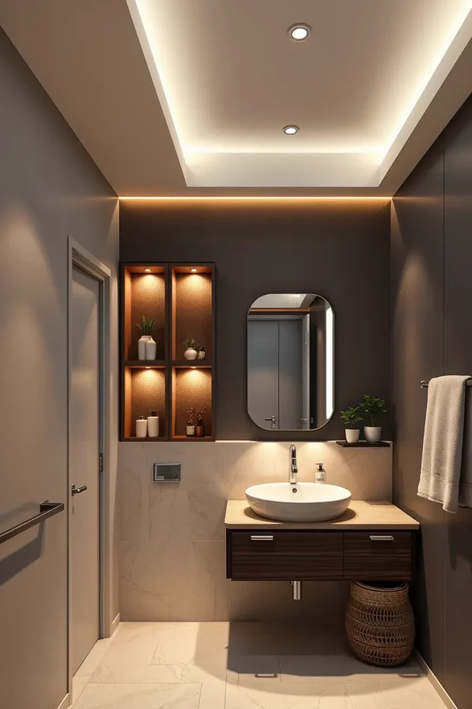 58 Minimalist Small Bathroom Decor Ideas for a Clean and Elegant Look