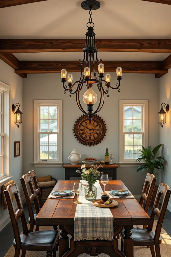 66 Farmhouse Dining Rooms That Blend Rustic Charm and Modern Comfort