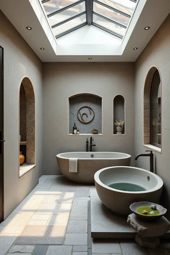 Wabi-Sabi Soaks and Scandinavian Softenings: 64 Unconventional Japandi Bathrooms