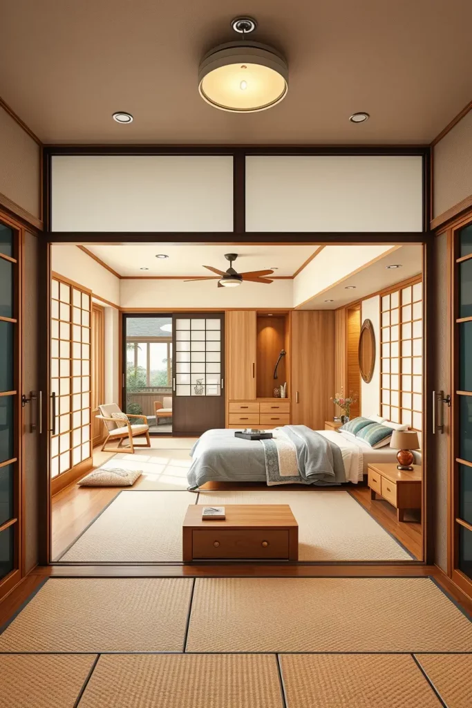 63 Japanese Bedroom Design Ideas for a Peaceful and Minimalist Retreat