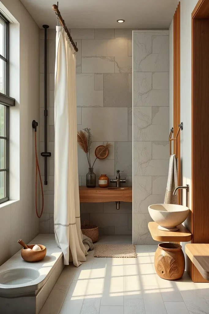 57 Japandi-Style Bathroom Ideas to Inspire a Calm and Minimalist Retreat