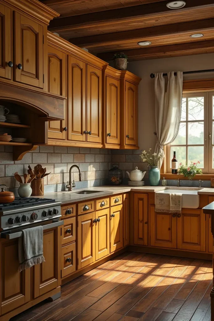 Whittled Wonders: 64 Traditional Kitchen Woodwork Ideas That Stir the Soul