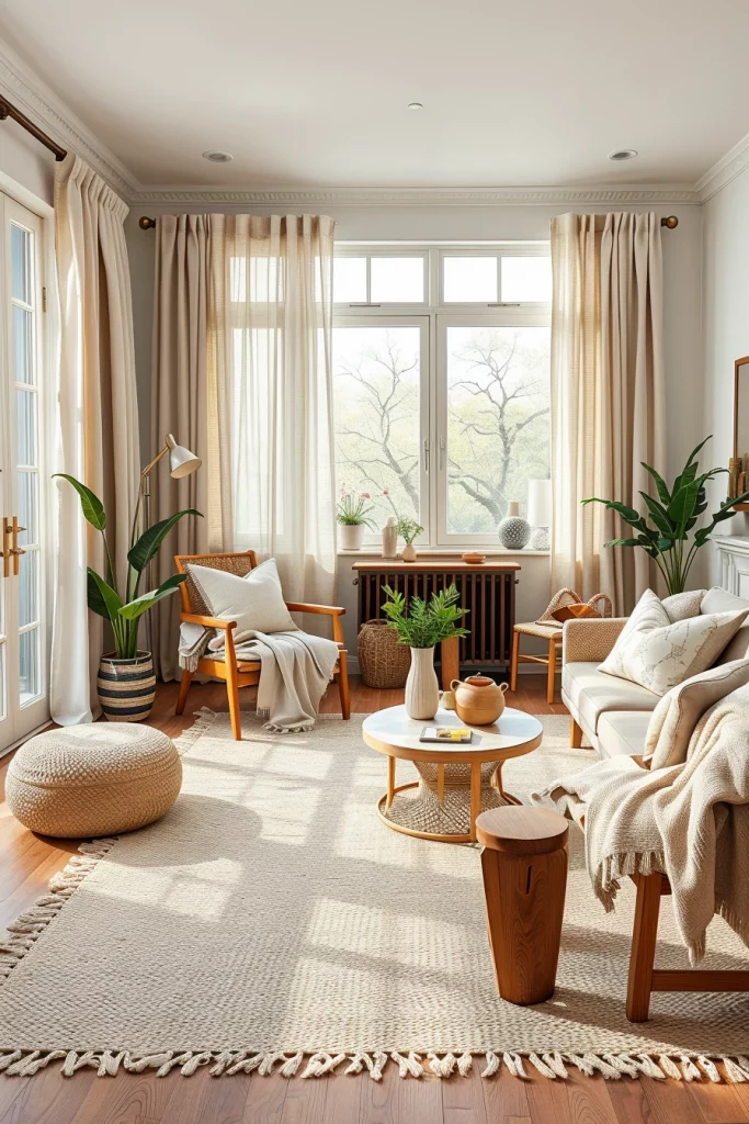 64 Japandi-Style Living Room Ideas for a Calm and Modern Home