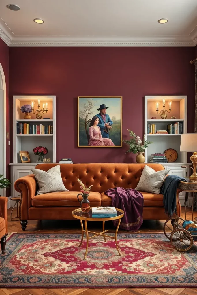 63 Colors of a Cozy Fall Living Room: Unexpected Shades for a Glowing Interior