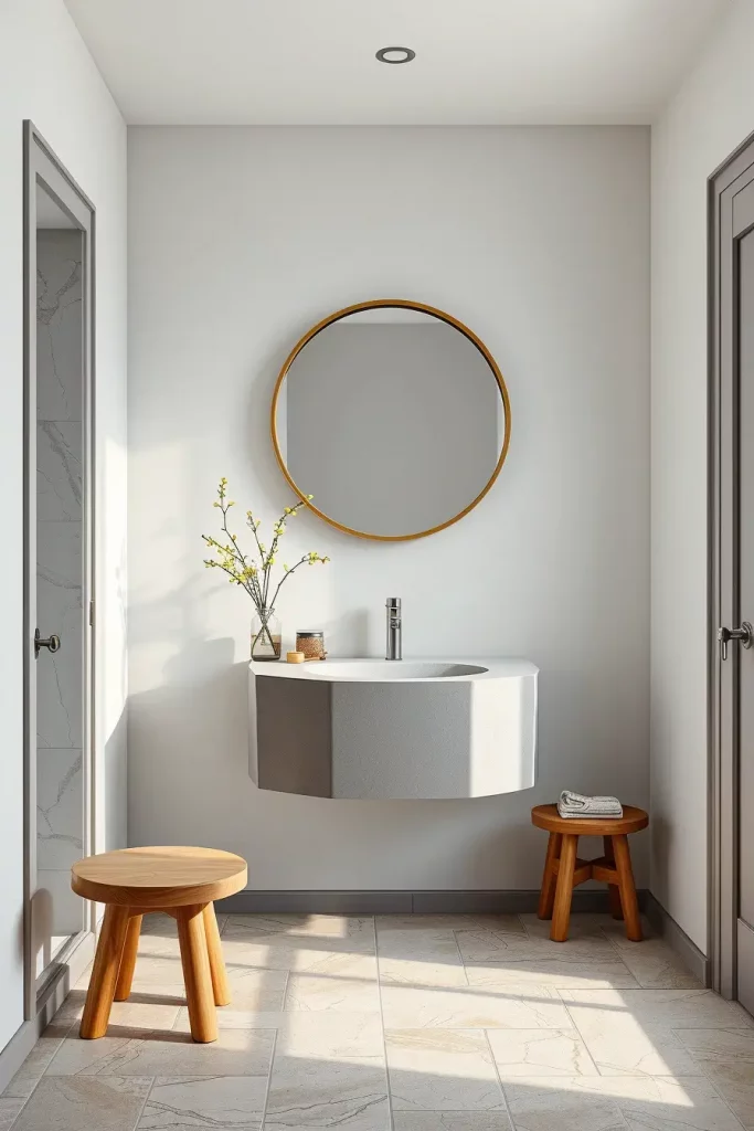 66 Bathroom Furniture Ideas with Soft Lines for a Modern and Elegant Look