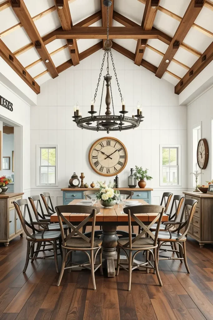 66 Farmhouse Dining Rooms That Blend Rustic Charm and Modern Comfort
