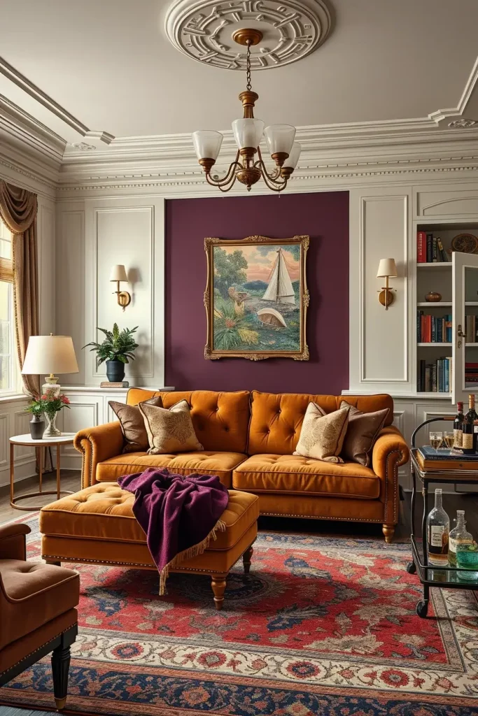 63 Colors of a Cozy Fall Living Room: Unexpected Shades for a Glowing Interior