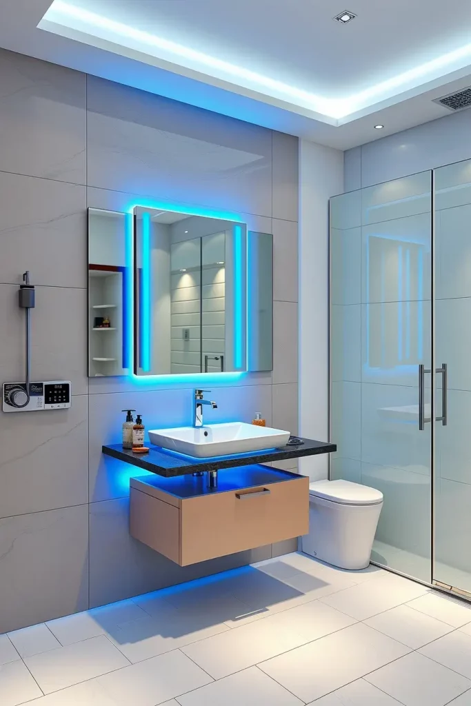 70 Blue Accents in the Bathroom: Stylish Ideas to Refresh Your Space