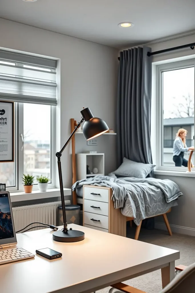 51 Minimalist Dorm Room Design Ideas for a Clean and Modern College Space