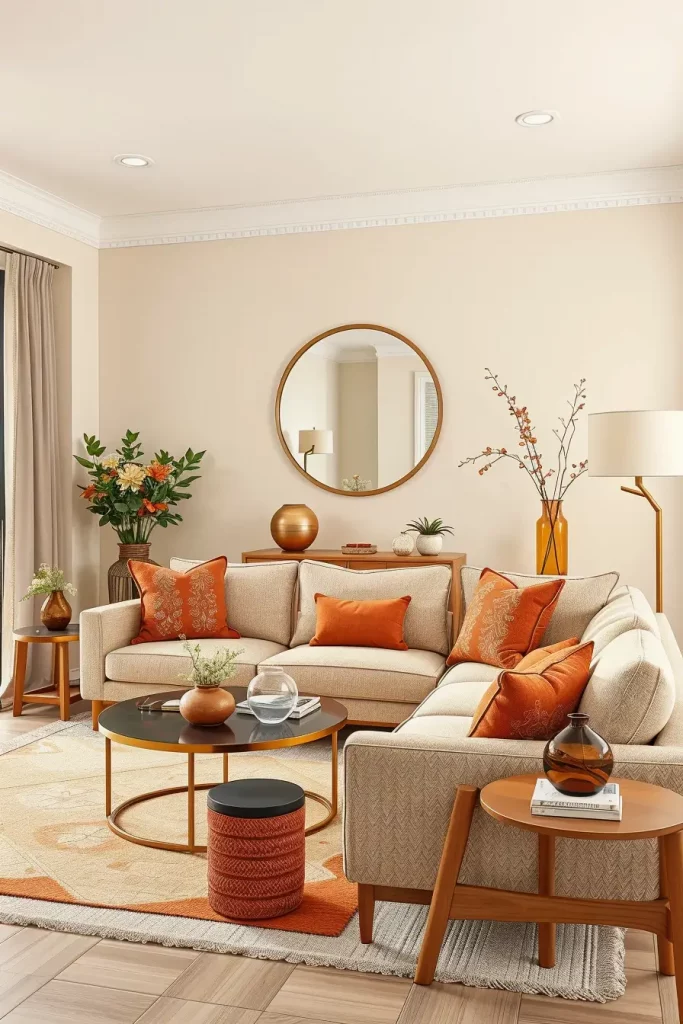 63 Colors of a Cozy Fall Living Room: Unexpected Shades for a Glowing Interior