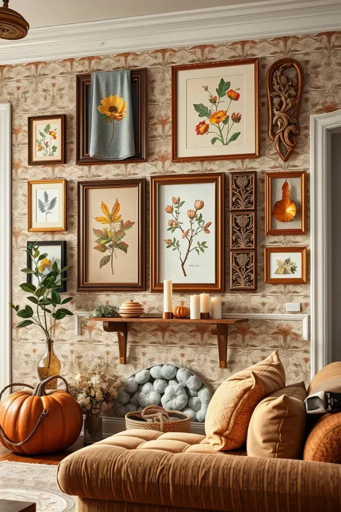 Textural Symphony: 67 Textures Fall Living Room Ideas to Embrace the Season
