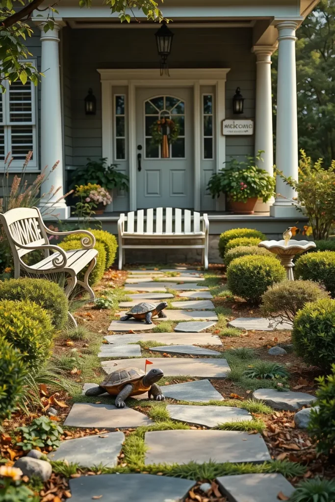 Whimsical Watchers and Porch Protectors: 65 Figurine Ideas That Greet With Style