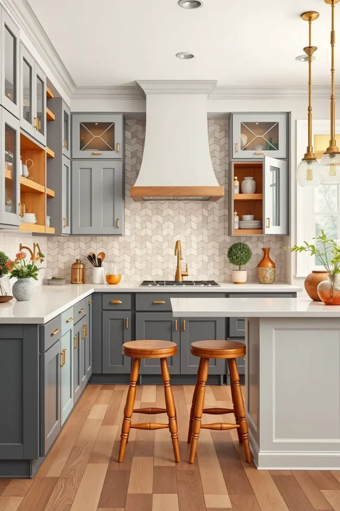 Beyond Neutral: 67 Gray and Wood Kitchen Ideas That Defy Convention