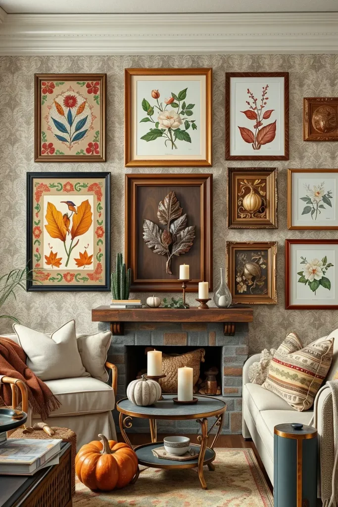 Textural Symphony: 67 Textures Fall Living Room Ideas to Embrace the Season