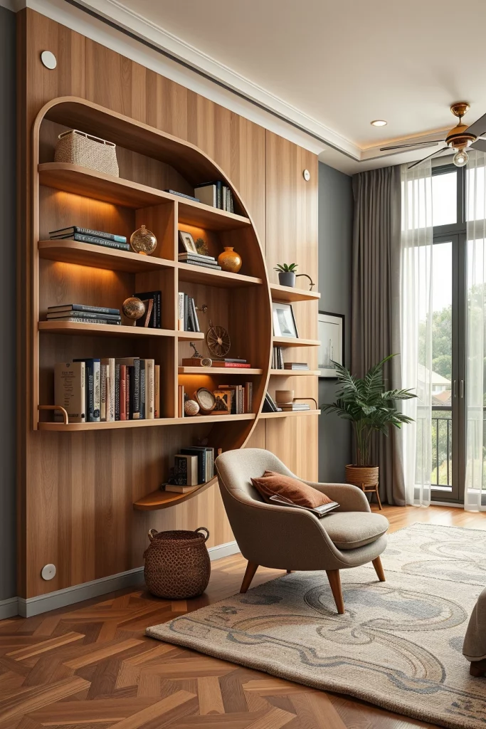 65 Curved Bedroom Furniture Ideas to Transform Your Sleeping Space