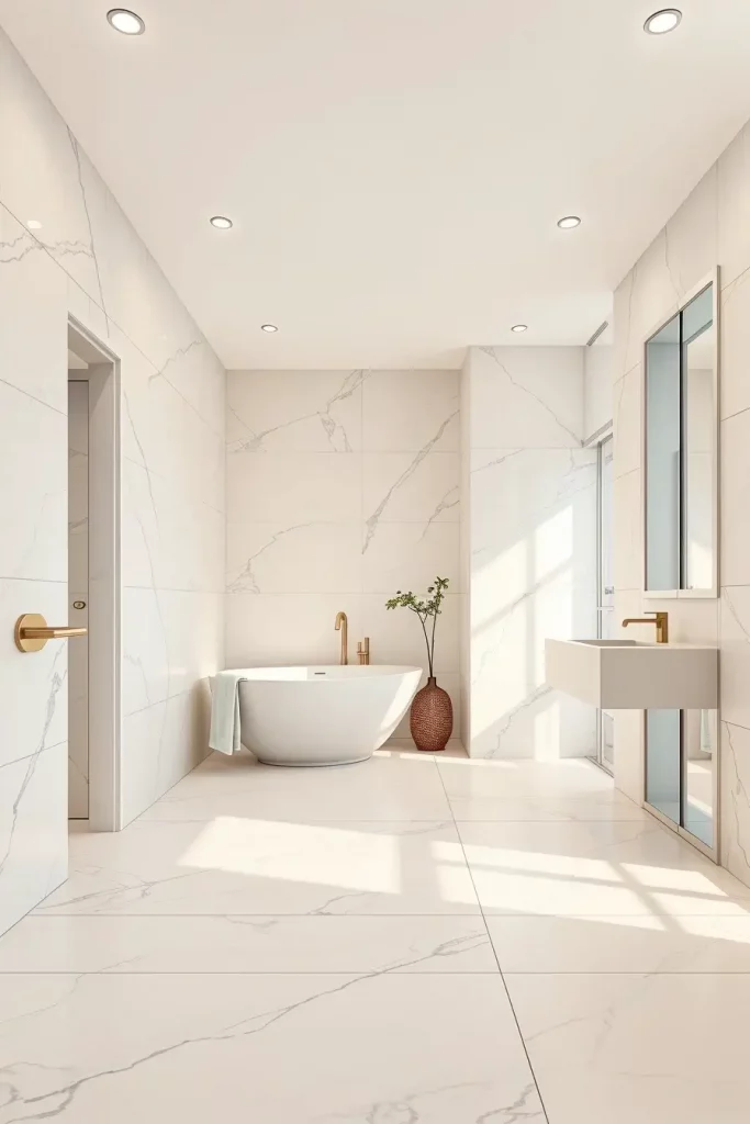 58 Minimalist Small Bathroom Decor Ideas for a Clean and Elegant Look
