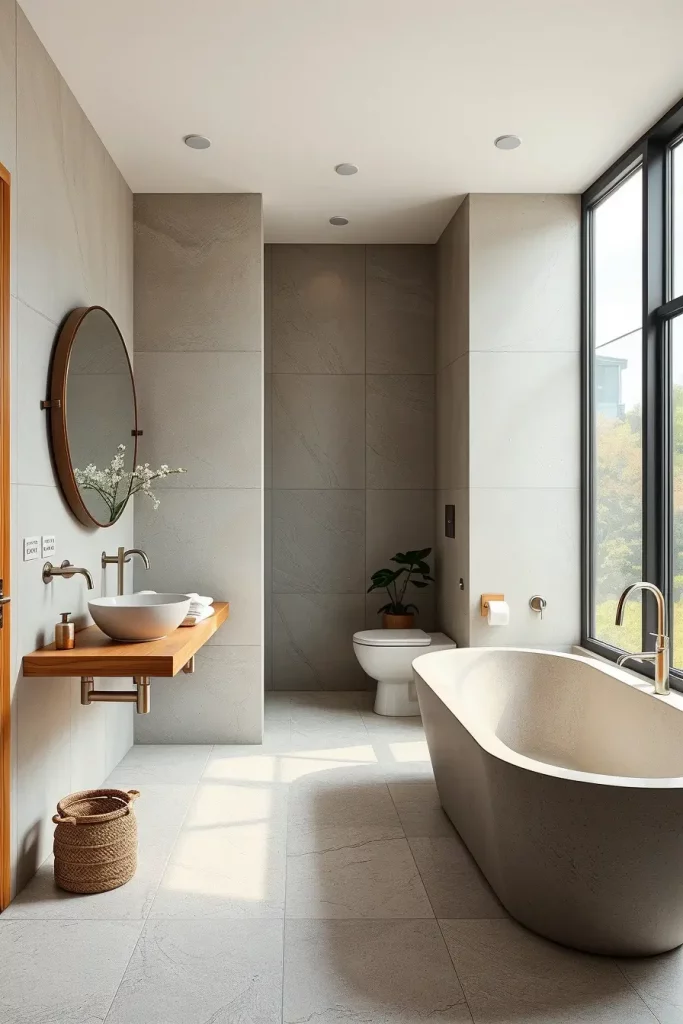 Wabi-Sabi Soaks and Scandinavian Softenings: 64 Unconventional Japandi Bathrooms