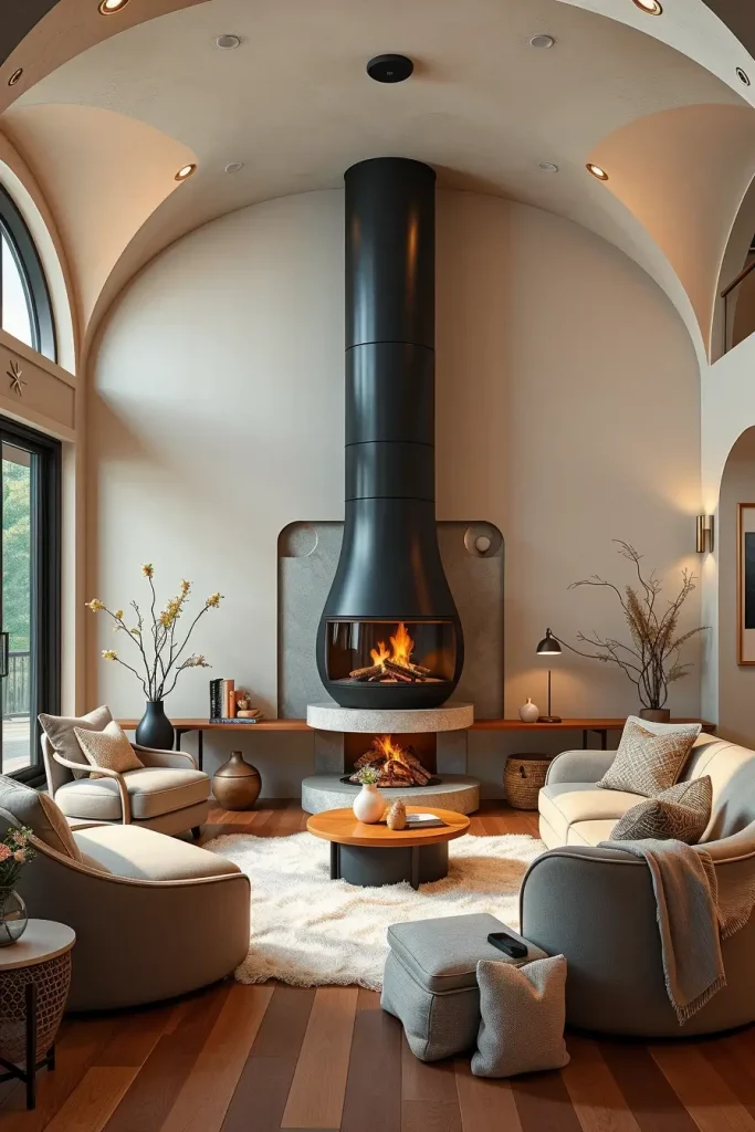 Sculpted Serenity: 68 Soft Curves in the Living Room That Whisper Modern Elegance