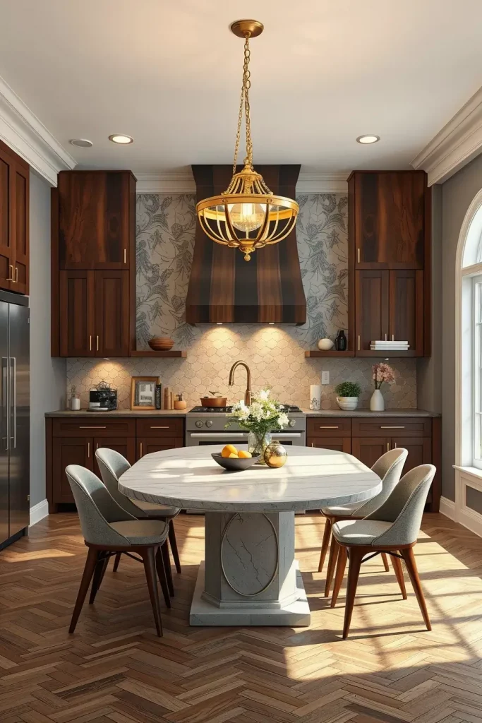 62 Oval Dining Tables in the Kitchen: Elegant and Space-Saving Ideas