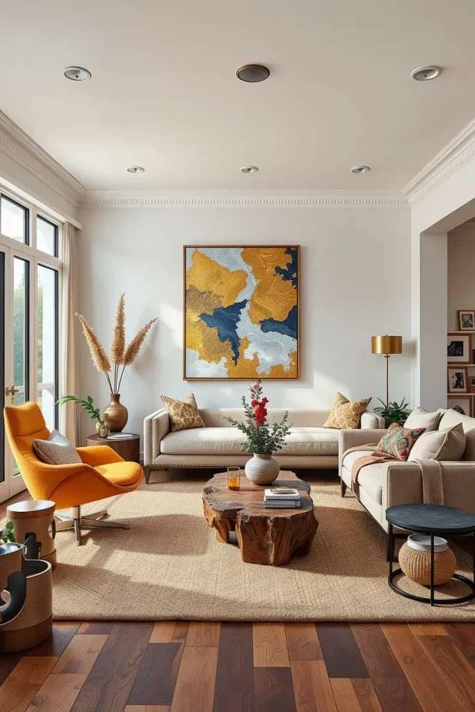 63 Colors of a Cozy Fall Living Room: Unexpected Shades for a Glowing Interior