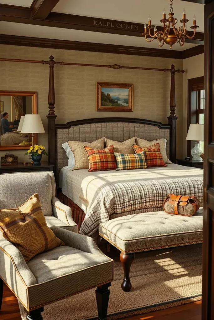 Plaids, Pines, and Polo Dreams: 63 Ralph Lauren Bedroom Ideas That Whisper Americana