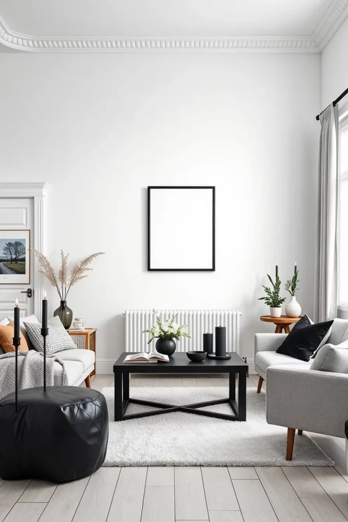 Nordic Nesting: 65 Scandinavian Living Room Ideas That Whisper Peace and Power