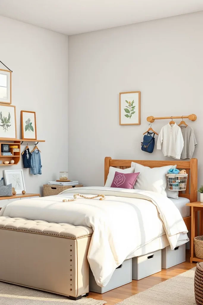 51 Minimalist Dorm Room Design Ideas for a Clean and Modern College Space