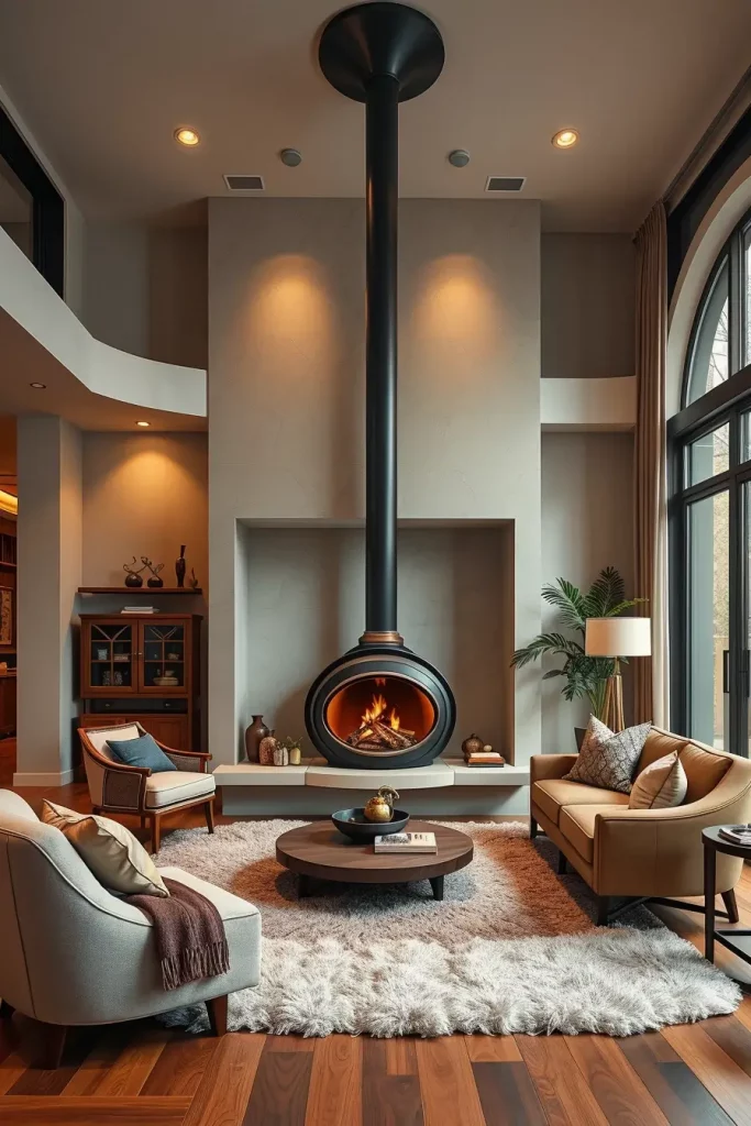 Sculpted Serenity: 68 Soft Curves in the Living Room That Whisper Modern Elegance