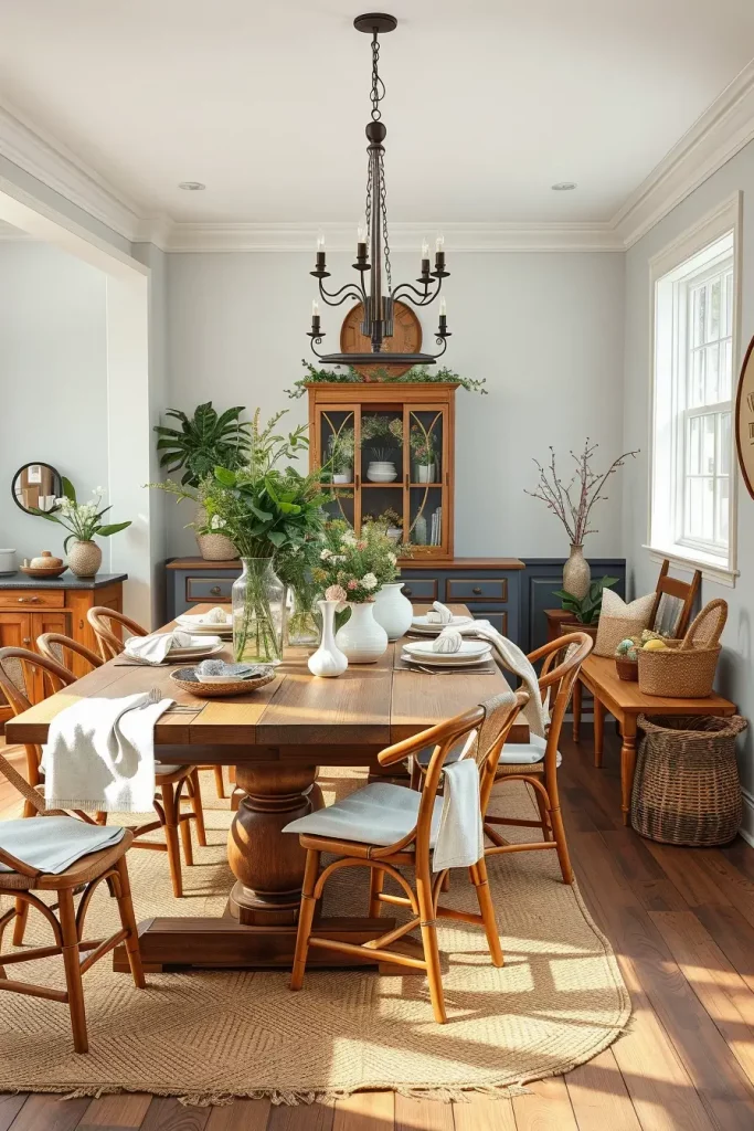 66 Farmhouse Dining Rooms That Blend Rustic Charm and Modern Comfort