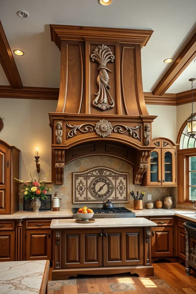 Whittled Wonders: 64 Traditional Kitchen Woodwork Ideas That Stir the Soul