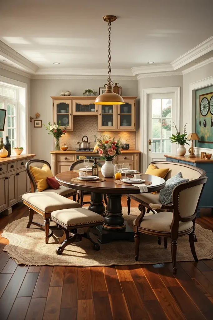 62 Oval Dining Tables in the Kitchen: Elegant and Space-Saving Ideas