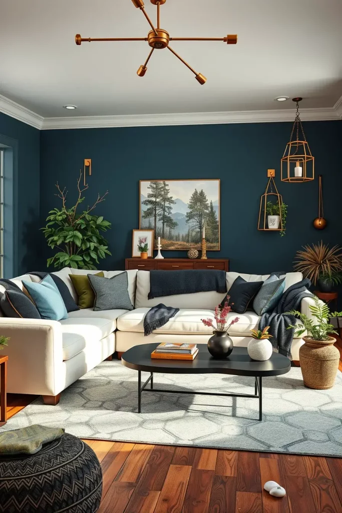63 Colors of a Cozy Fall Living Room: Unexpected Shades for a Glowing Interior