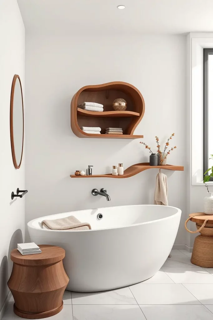 66 Bathroom Furniture Ideas with Soft Lines for a Modern and Elegant Look