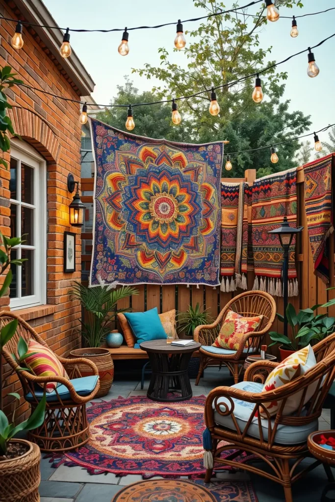 63 Boho Patios: Stylish and Cozy Outdoor Space Ideas