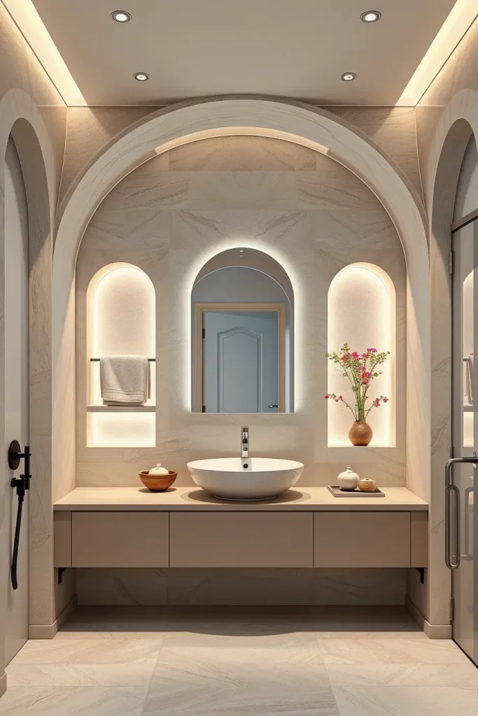 64 Architectural Curves Bathroom Ideas That Redefine Modern Design