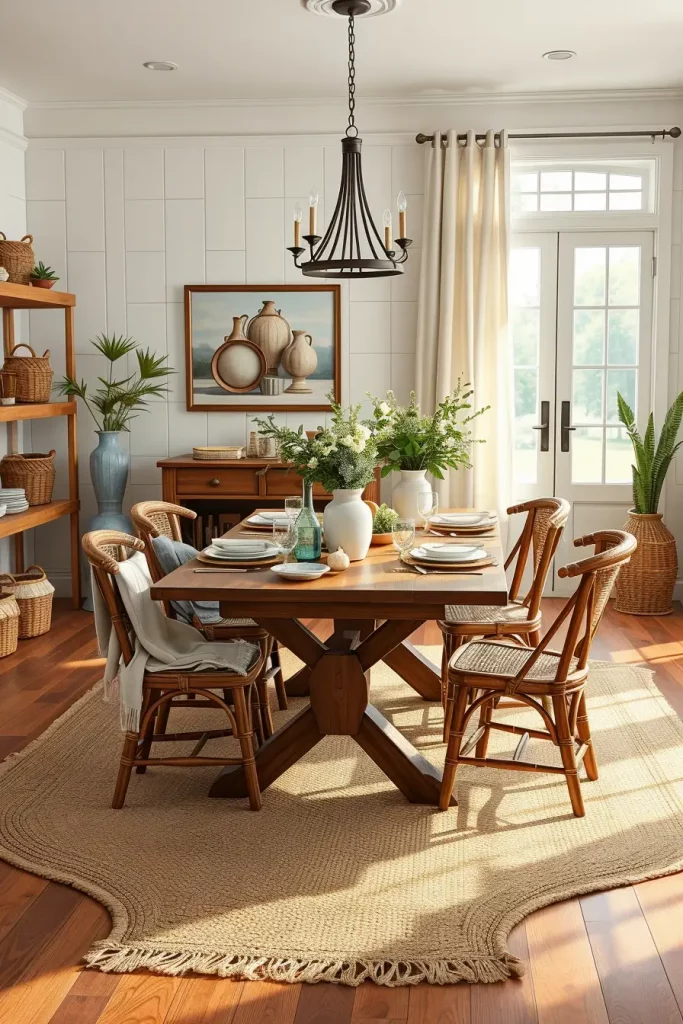 66 Farmhouse Dining Rooms That Blend Rustic Charm and Modern Comfort