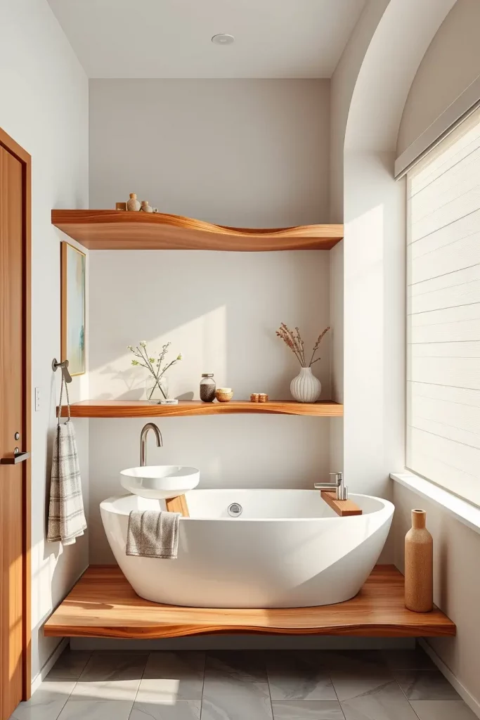 66 Bathroom Furniture Ideas with Soft Lines for a Modern and Elegant Look