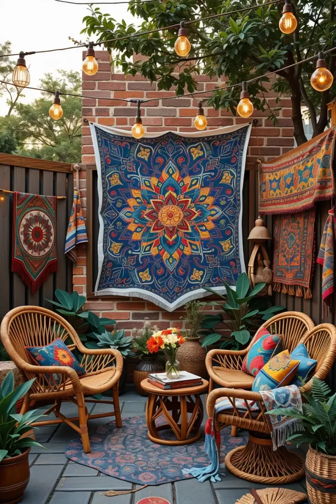 63 Boho Patios: Stylish and Cozy Outdoor Space Ideas