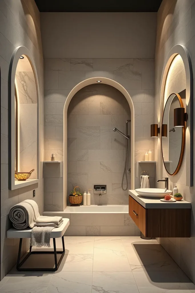 64 Architectural Curves Bathroom Ideas That Redefine Modern Design