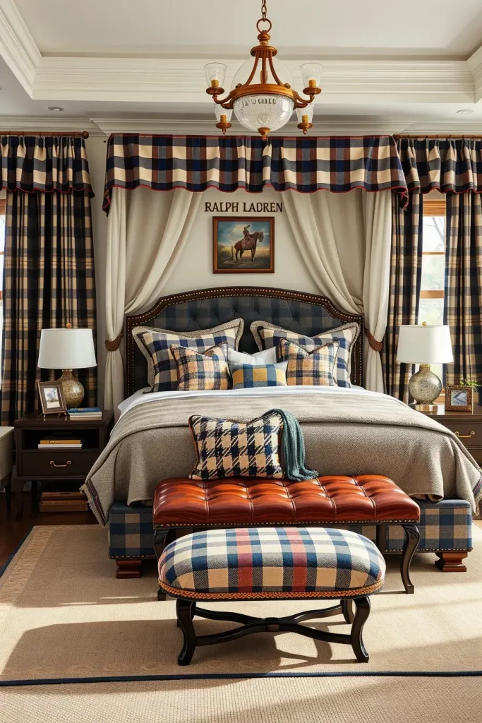 Plaids, Pines, and Polo Dreams: 63 Ralph Lauren Bedroom Ideas That Whisper Americana